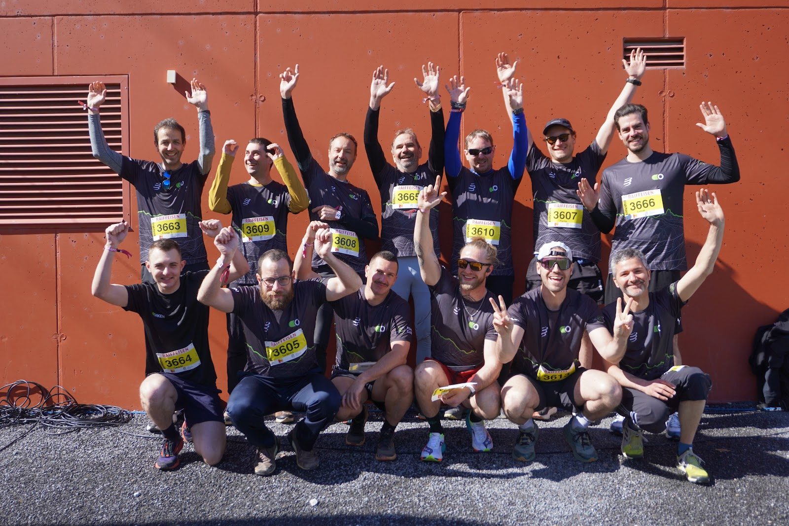 Course du Soleil 2026 CA Sierre course – équipe du Challenge Entreprise
