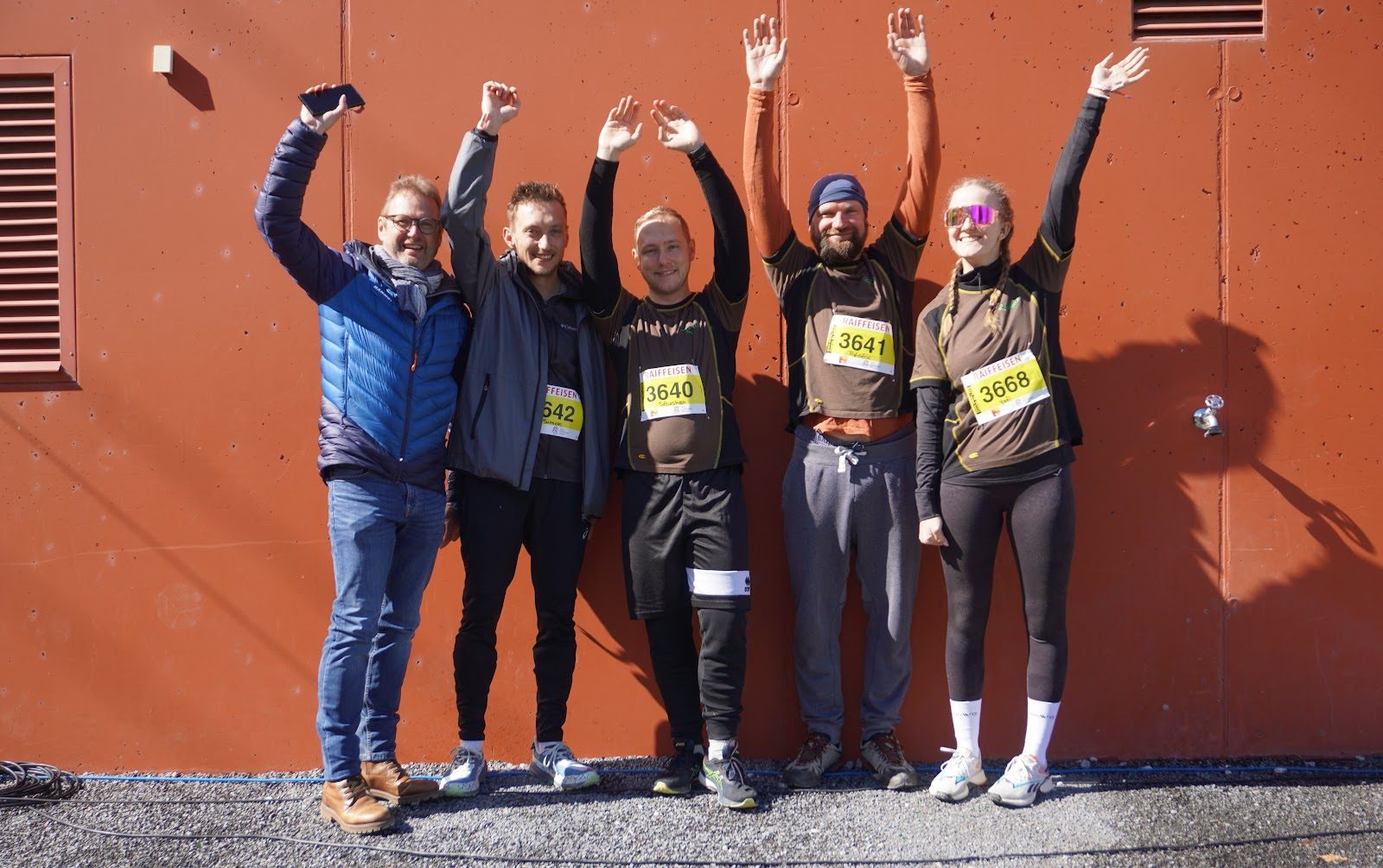 Course du Soleil 2026 CA Sierre course – équipe du Challenge Entreprise